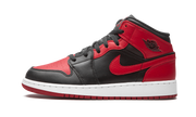 Air Jordan 1 Mid GS "Banned 2020" 554725 074