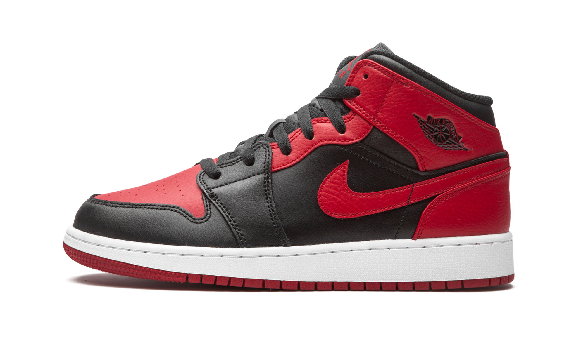 Air Jordan 1 Mid GS "Banned 2020" 554725 074