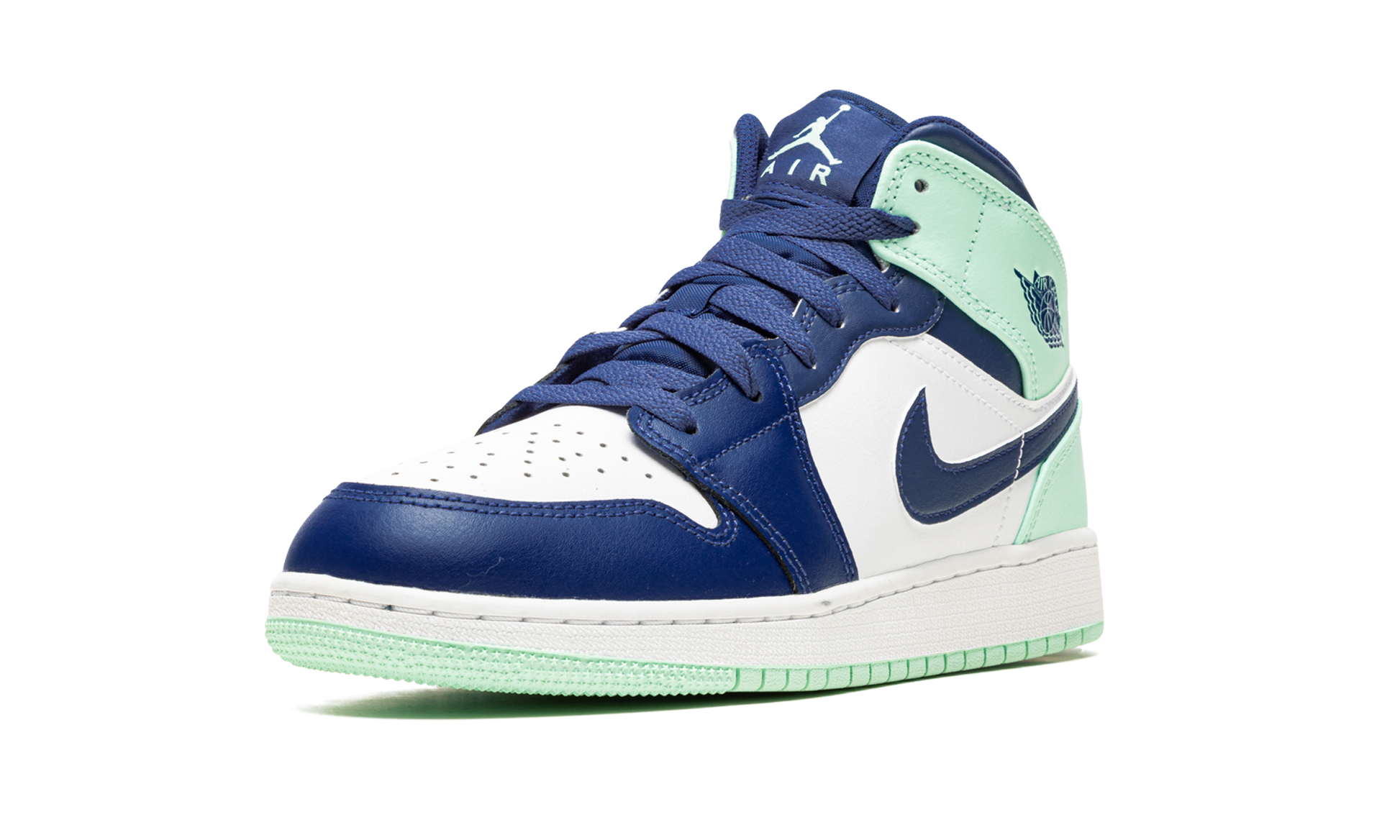 Air Jordan 1 Mid GS "Blue Mint"