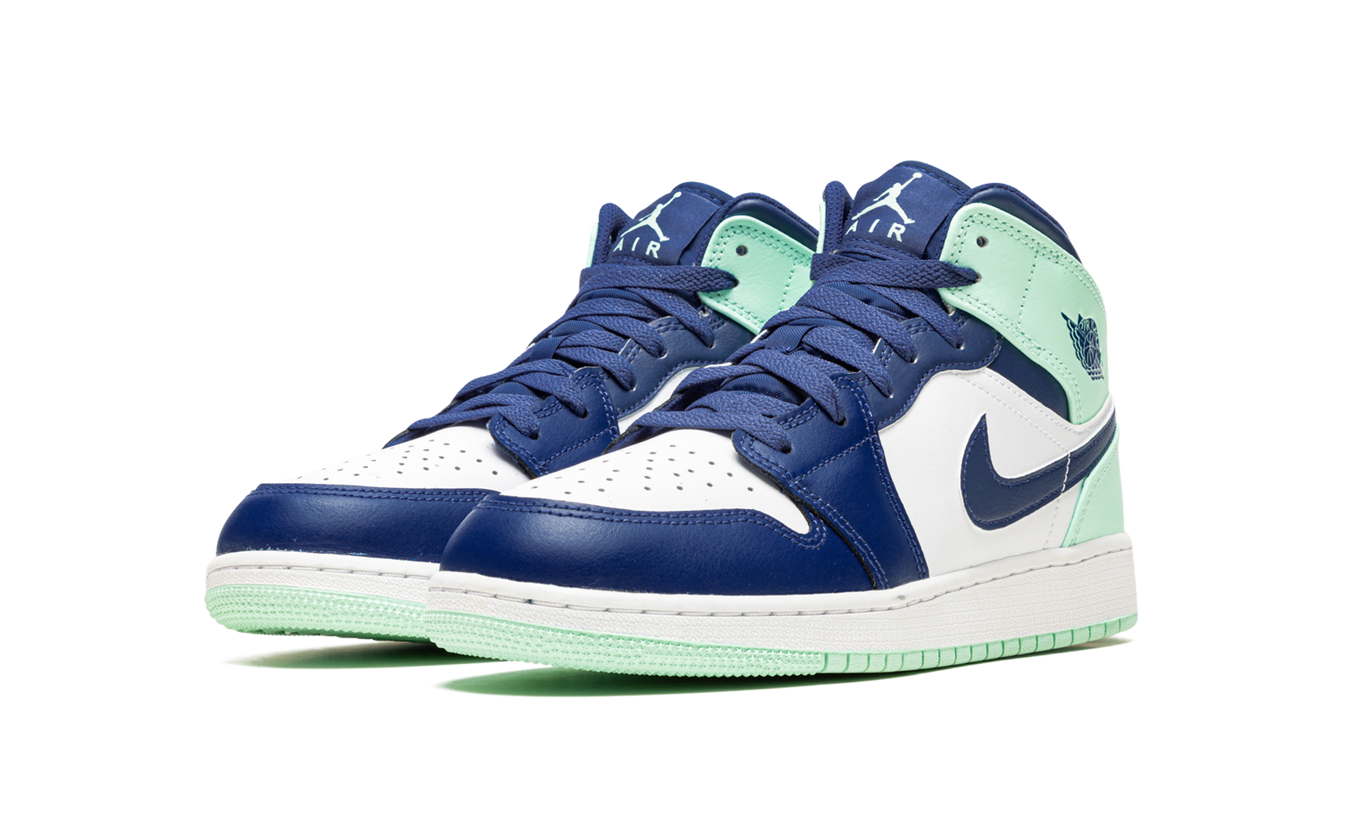 Air Jordan 1 Mid GS "Blue Mint"