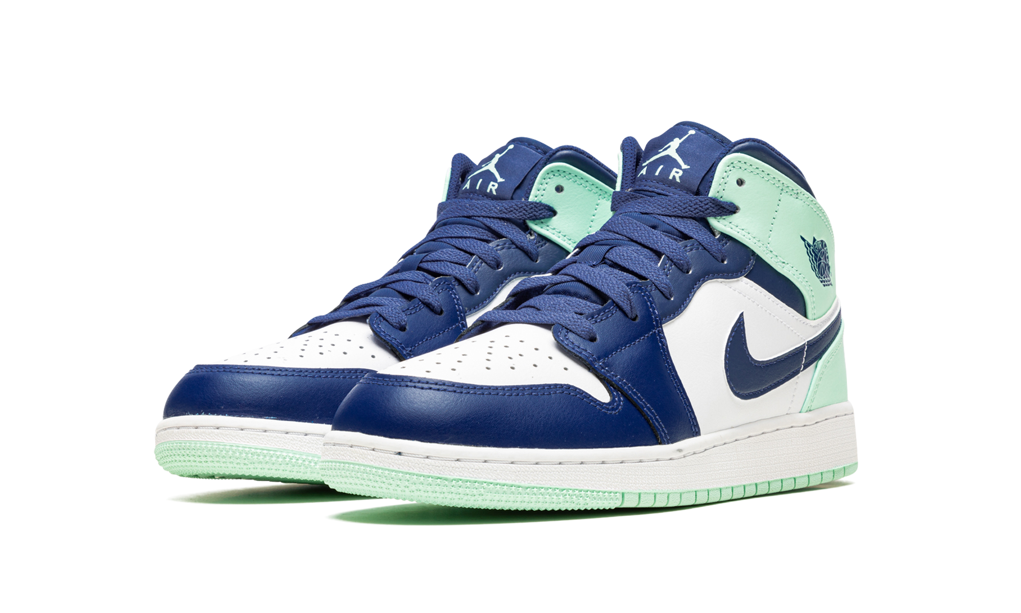 Air Jordan 1 Mid GS "Blue Mint"