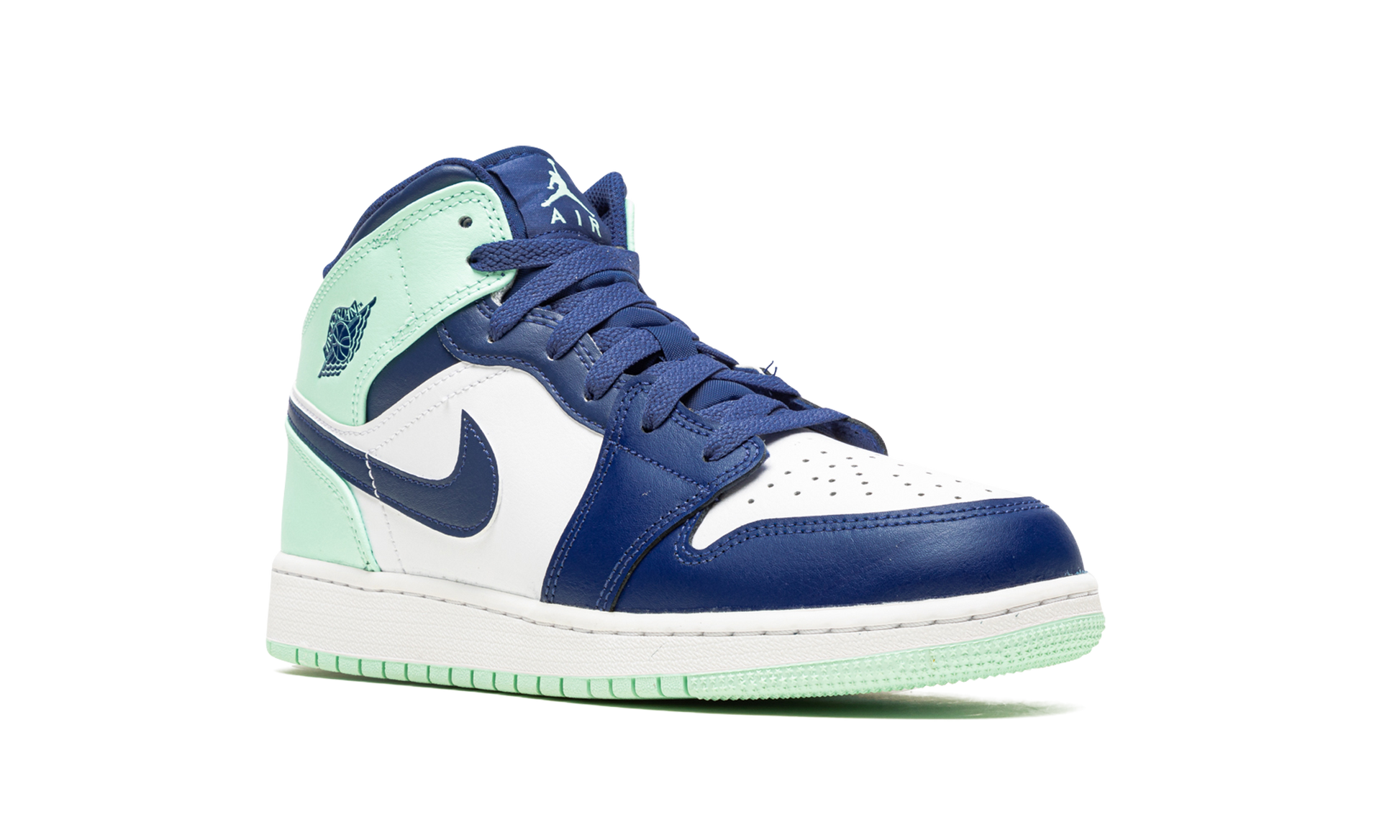 Air Jordan 1 Mid GS "Blue Mint"