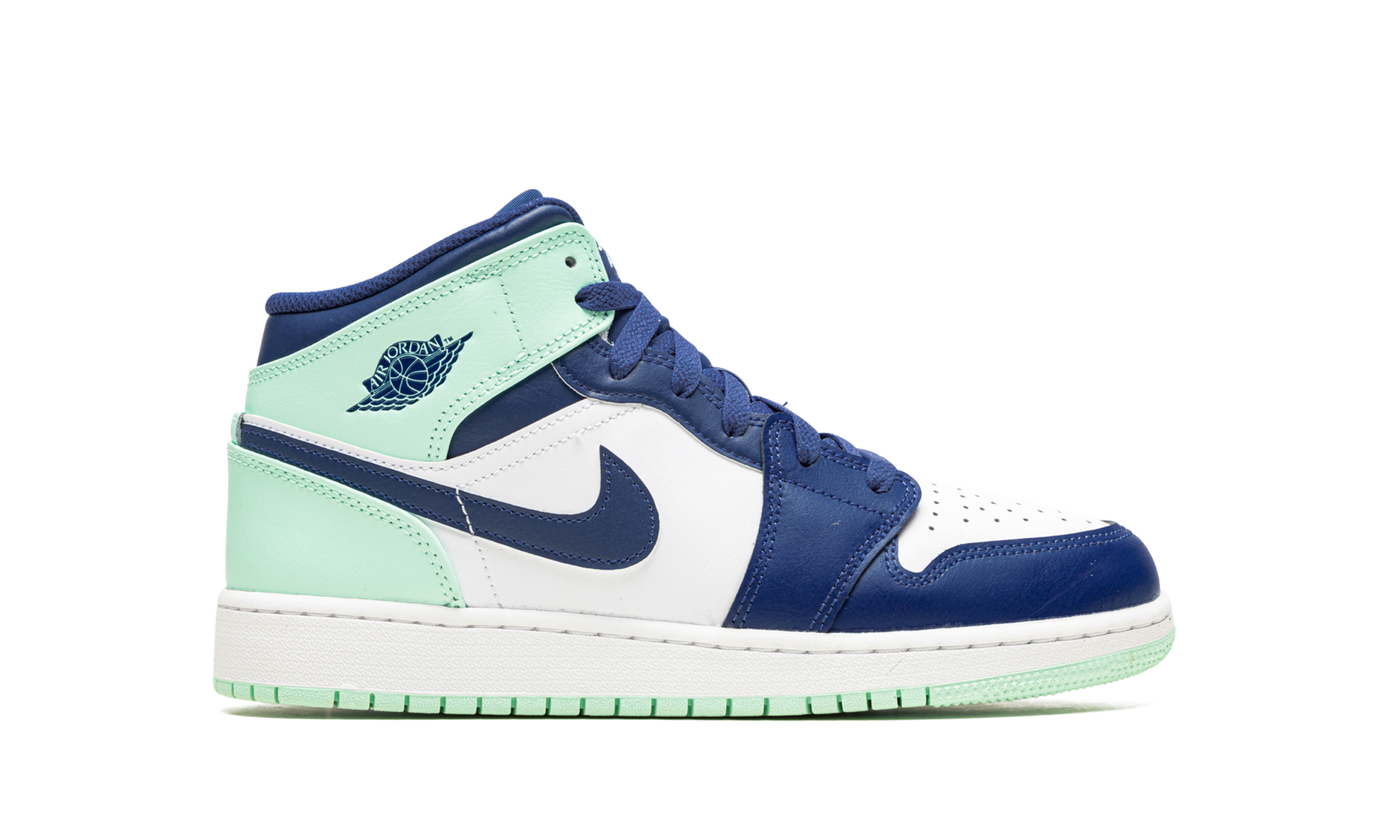 Air Jordan 1 Mid GS "Blue Mint"