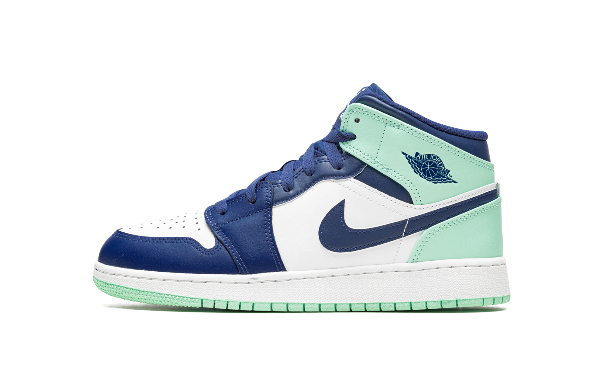 Air Jordan 1 Mid GS "Blue Mint"