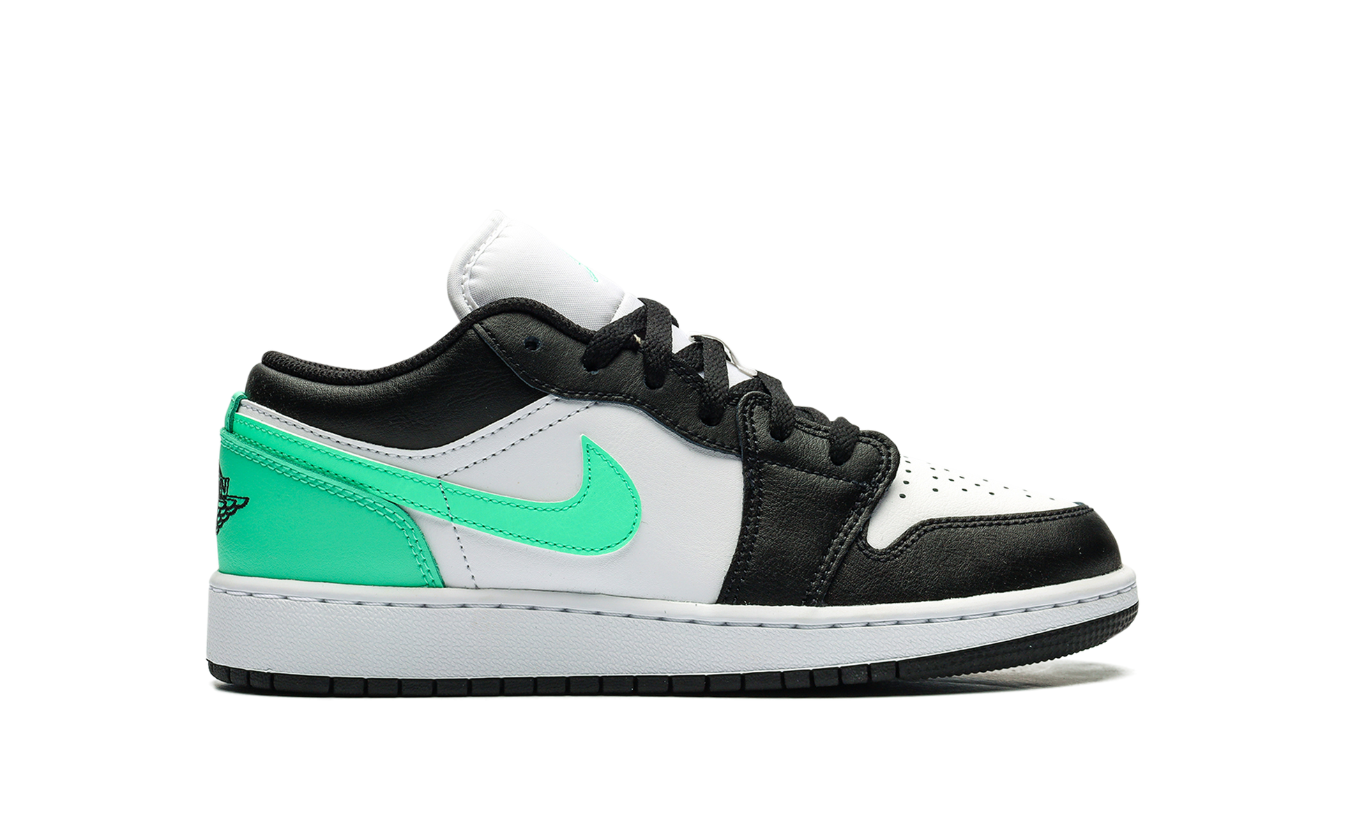 Air Jordan 1 Mid GS "Green glow" 553560 131