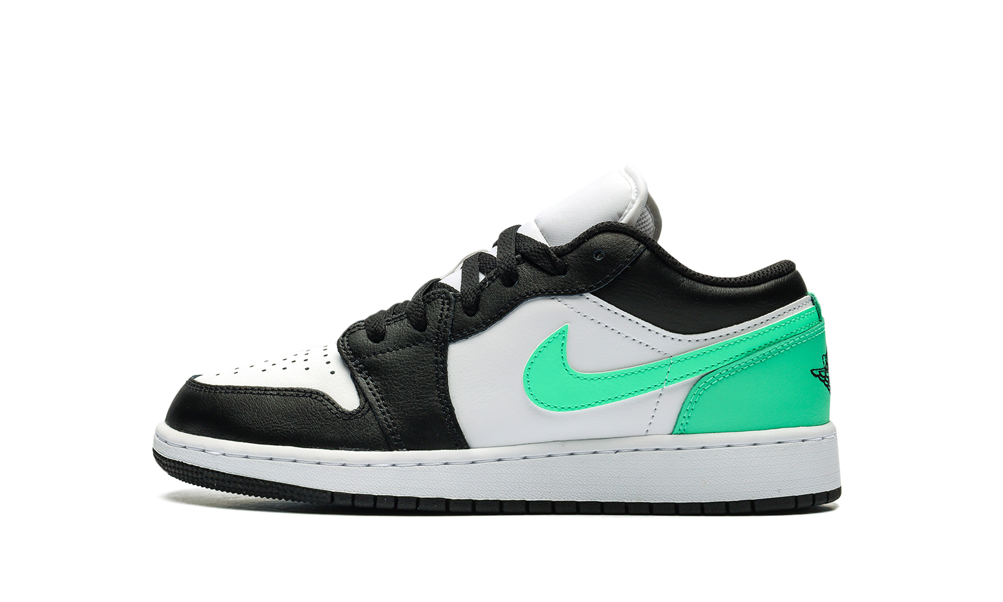 Air Jordan 1 Mid GS "Green glow" 553560 131