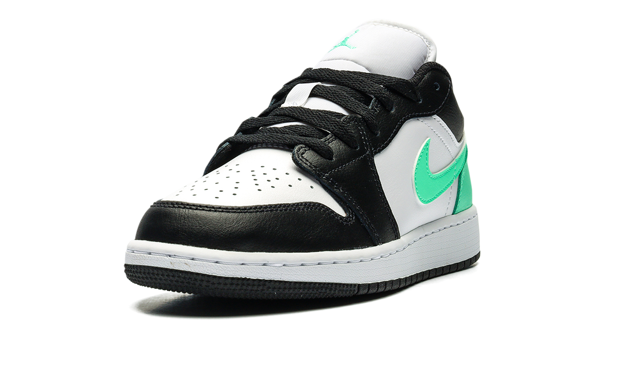 Air Jordan 1 Mid GS "Green glow" 553560 131
