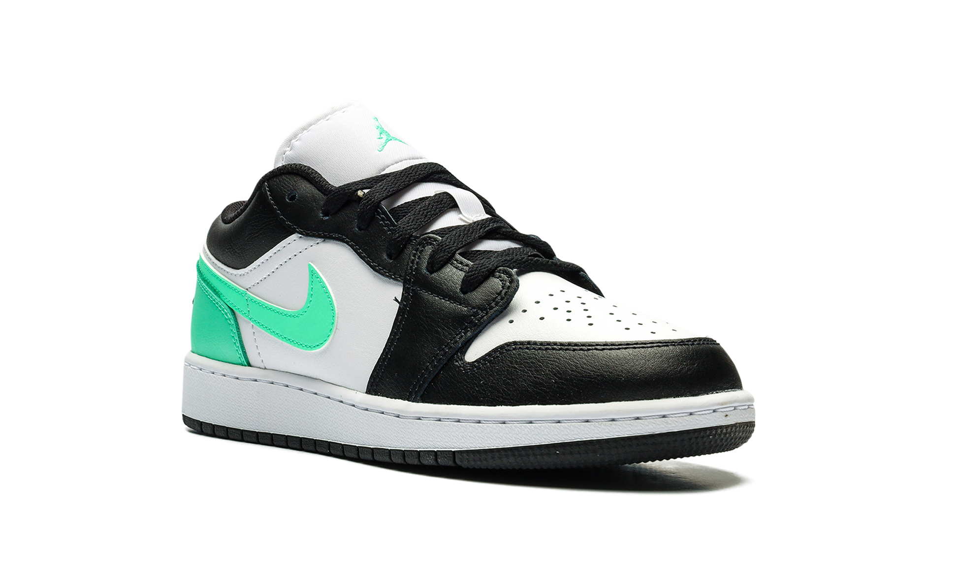 Air Jordan 1 Mid GS "Green glow" 553560 131
