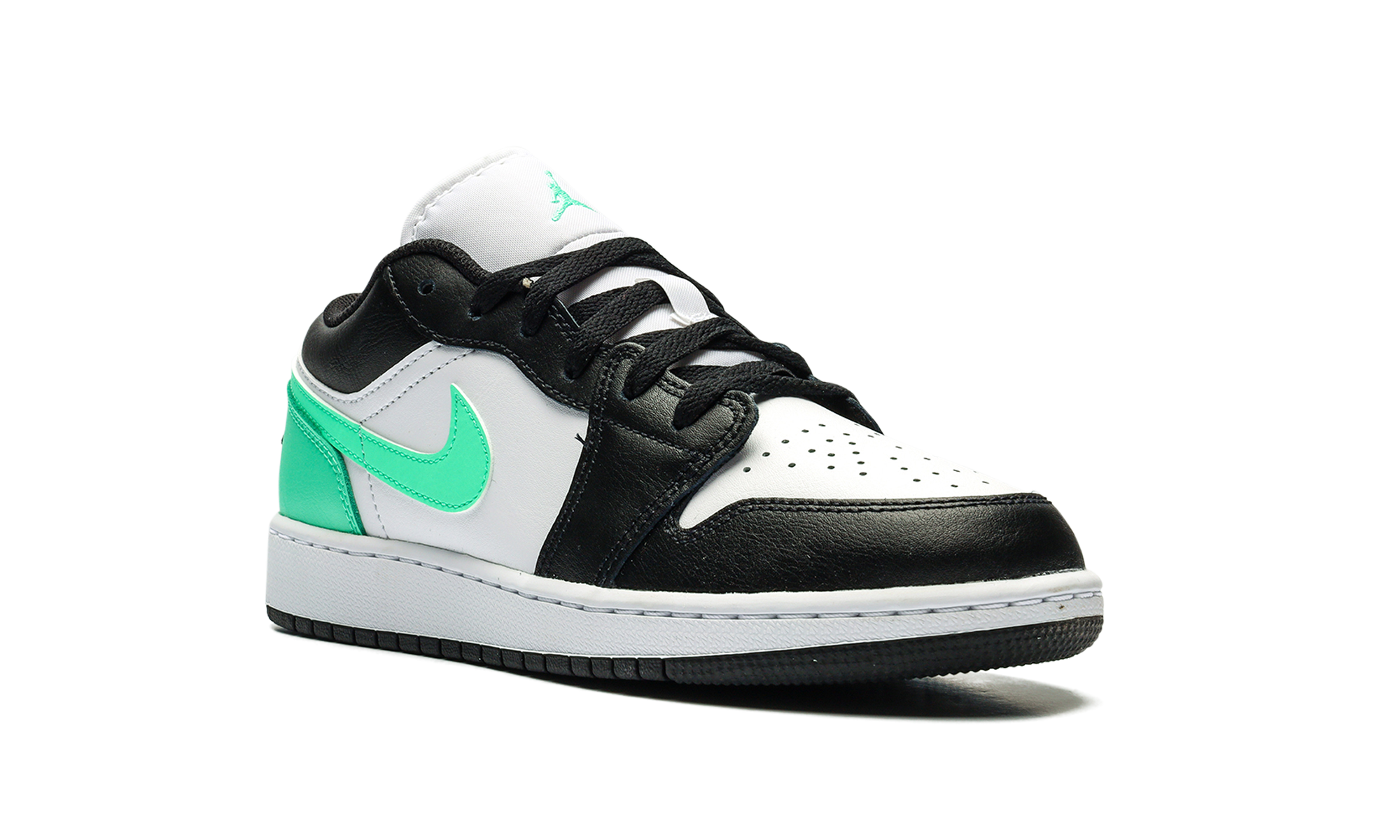 Air Jordan 1 Mid GS "Green glow" 553560 131