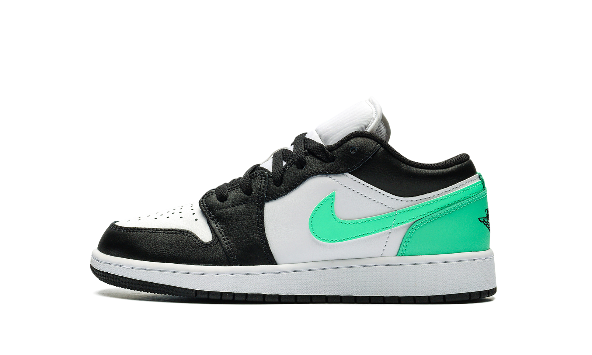 Air Jordan 1 Mid GS "Green glow" 553560 131