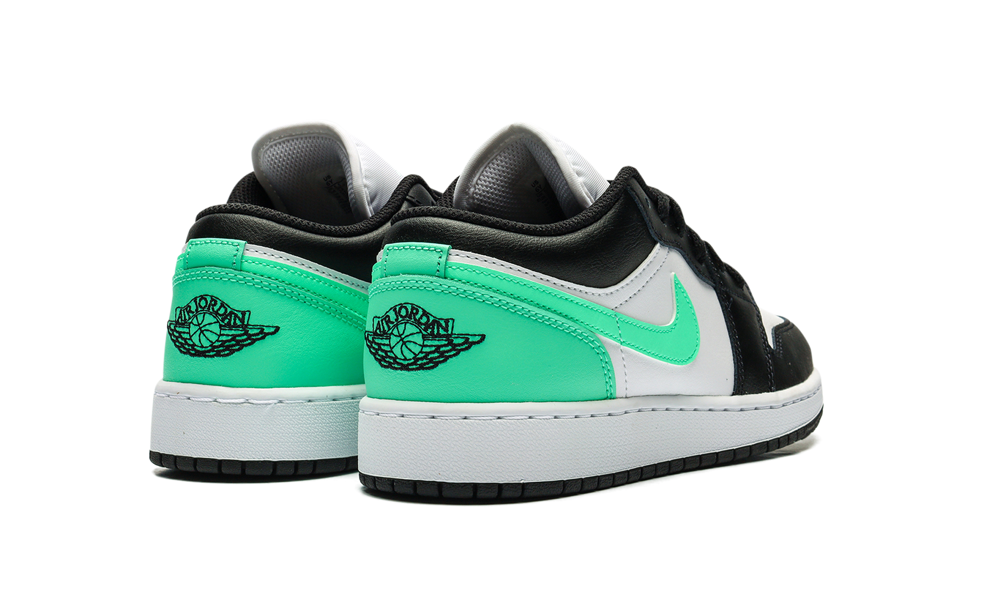 Air Jordan 1 Mid GS "Green glow" 553560 131