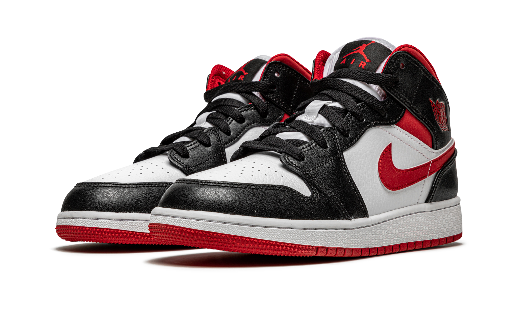 Air Jordan 1 Mid GS "Metallic red" DJ4695 122