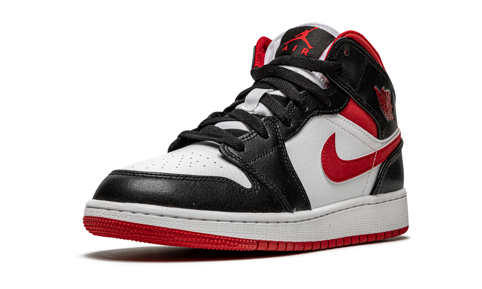 Air Jordan 1 Mid GS "Metallic red" DJ4695 122