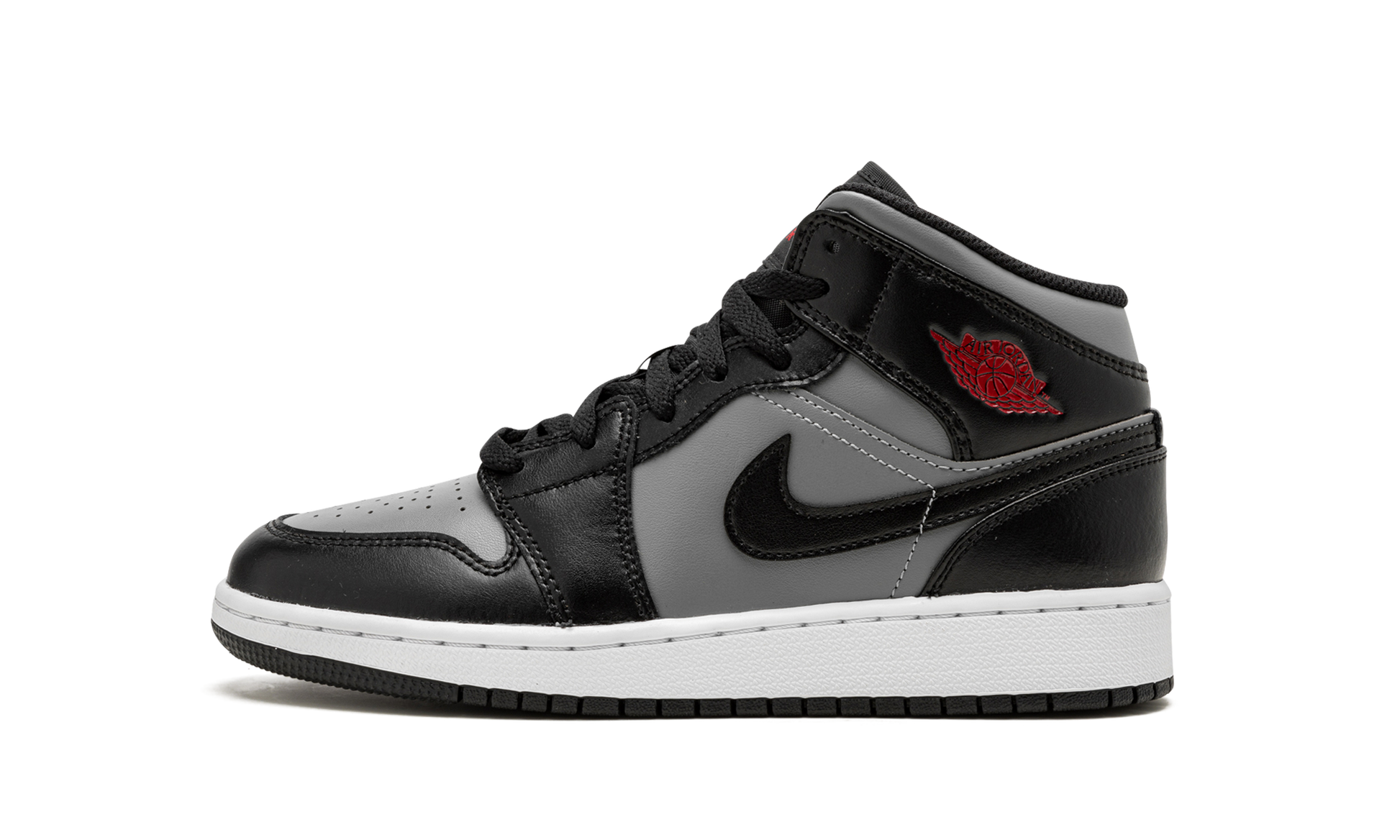 Air Jordan 1 Mid GS "Shadow / red" 554725 096