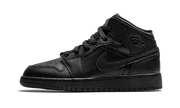 Air Jordan 1 Mid GS "Triple black" 554725 091