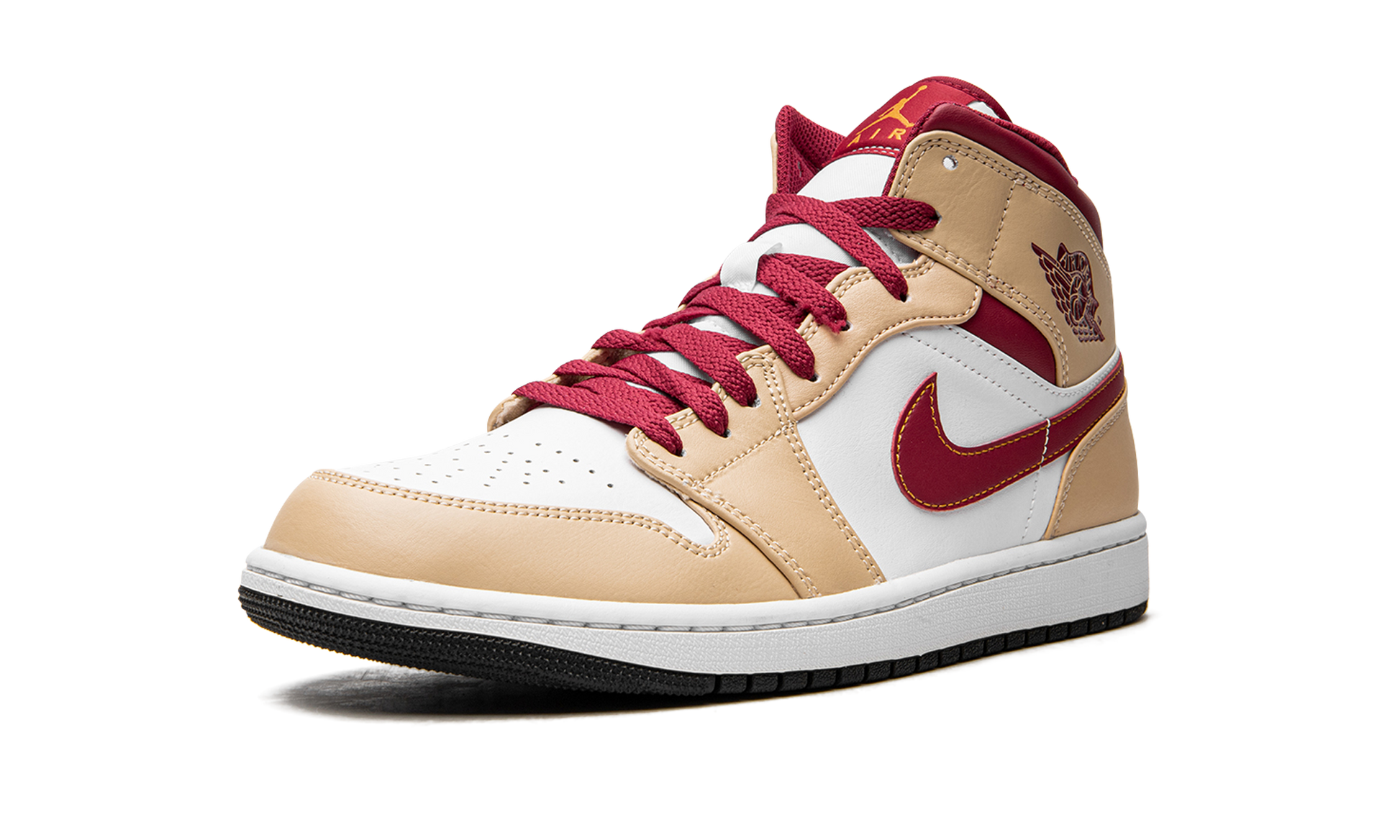 Air Jordan 1 Mid "Light curry" 554724 201