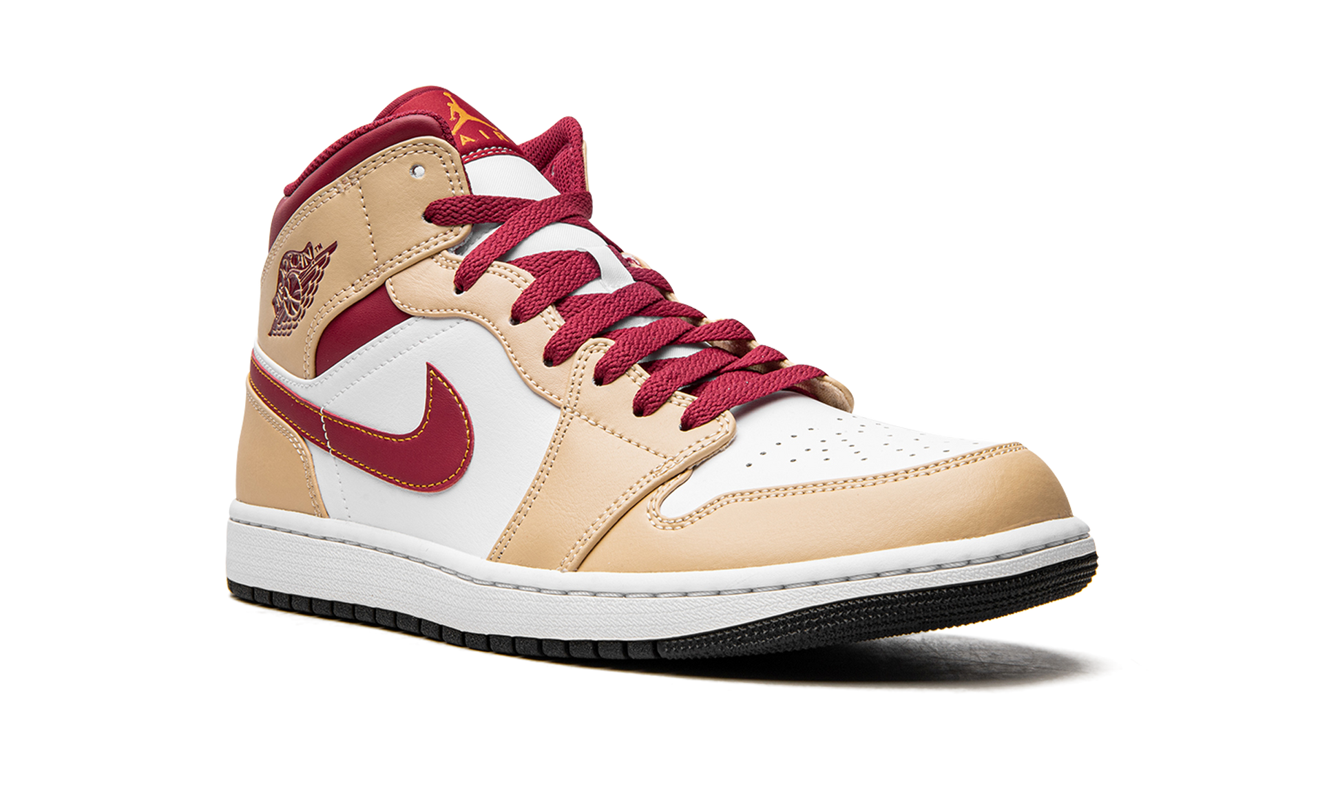 Air Jordan 1 Mid "Light curry" 554724 201