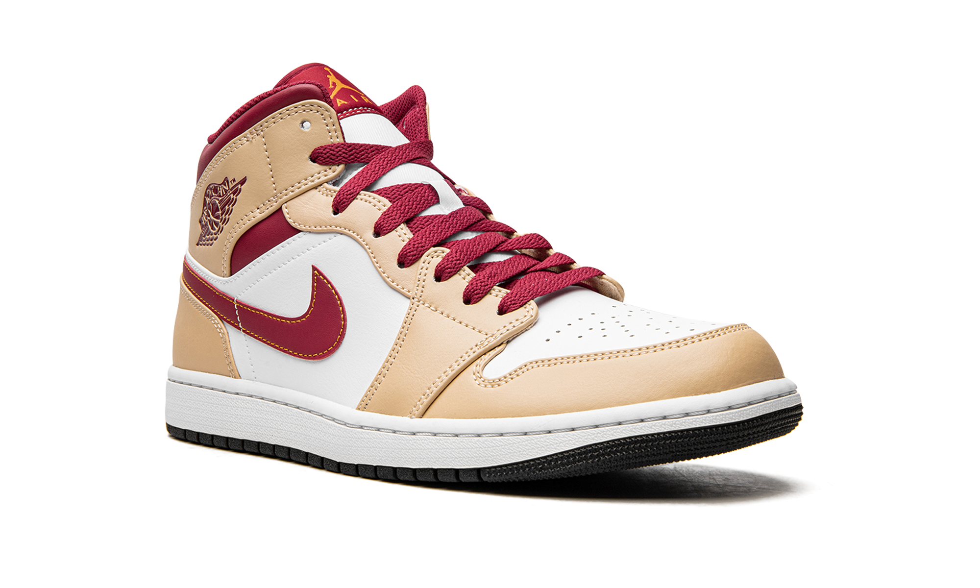 Air Jordan 1 Mid "Light curry" 554724 201
