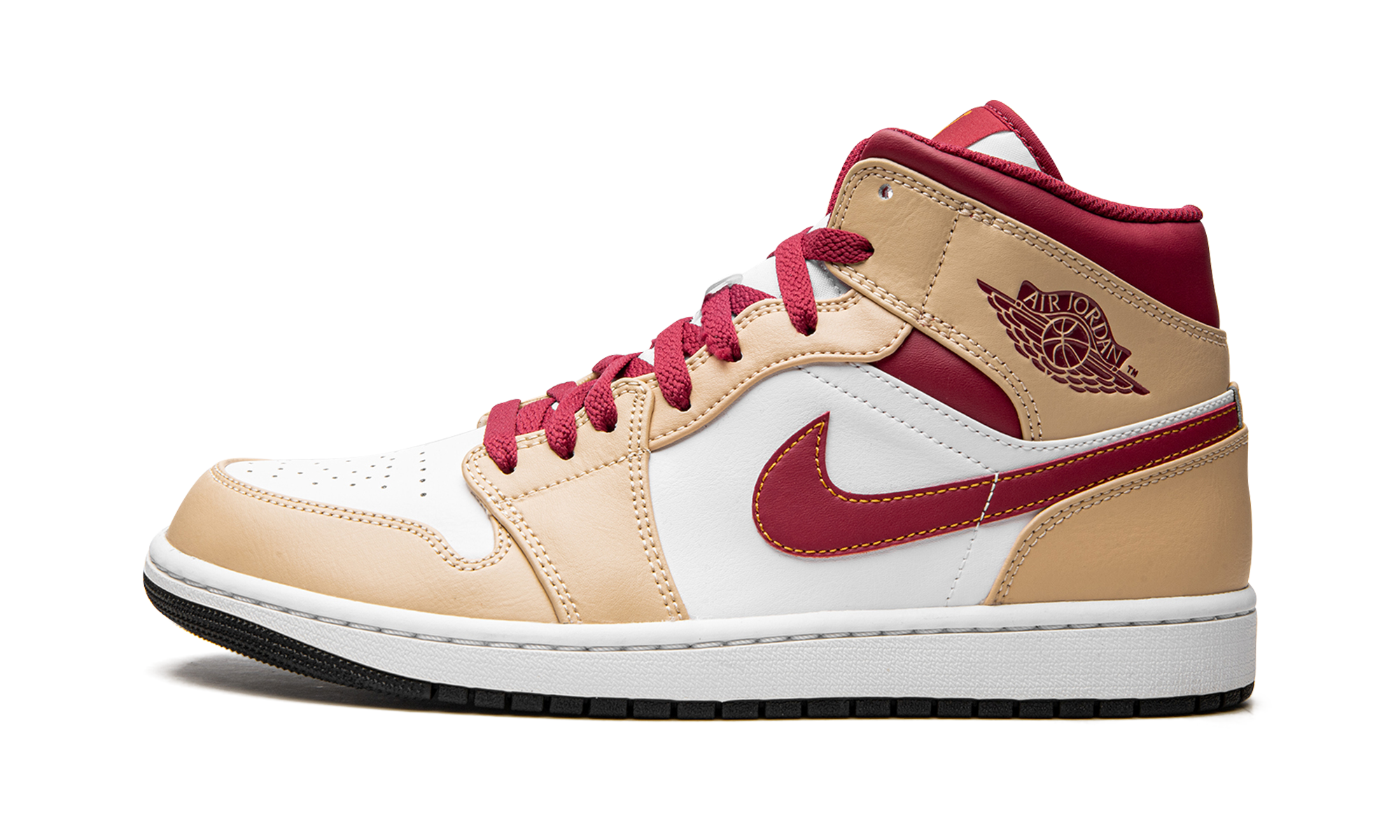 Air Jordan 1 Mid "Light curry" 554724 201