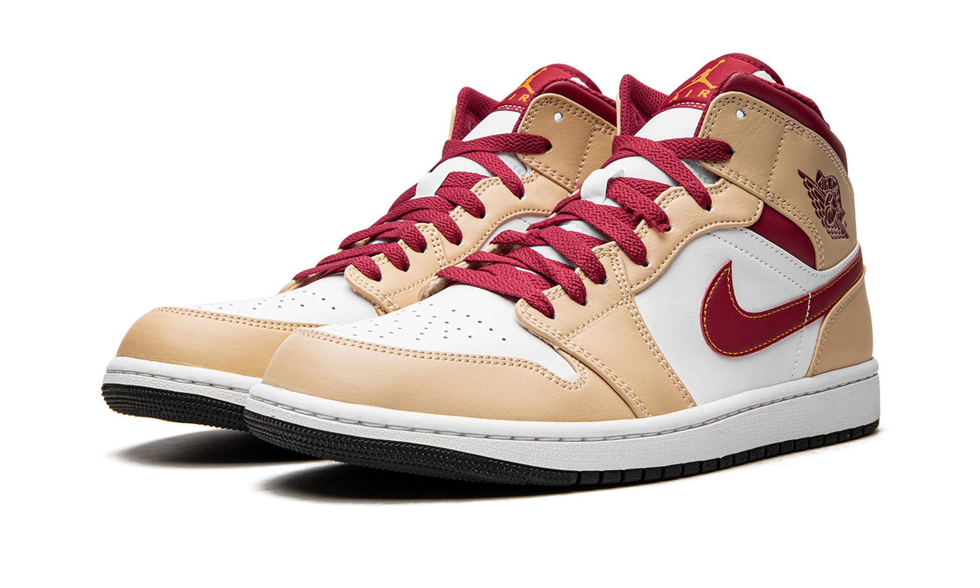 Air Jordan 1 Mid "Light curry" 554724 201