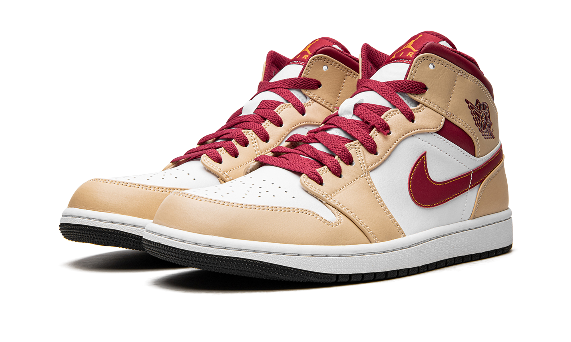 Air Jordan 1 Mid "Light curry" 554724 201