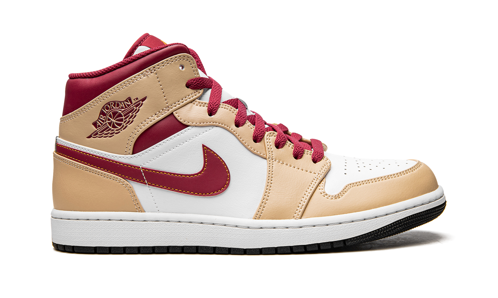 Air Jordan 1 Mid "Light curry" 554724 201