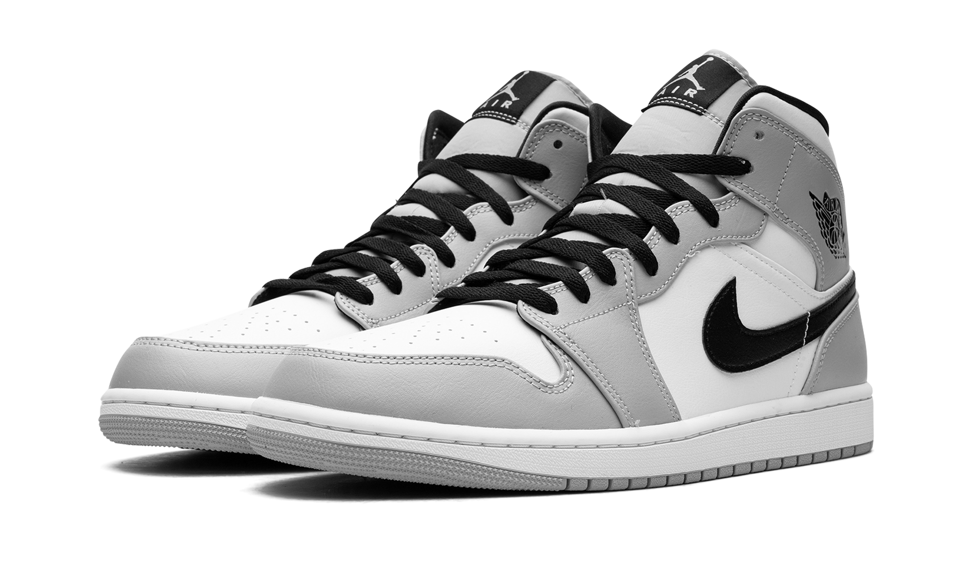 Air Jordan 1 Mid "Light smoke grey" 554724 092