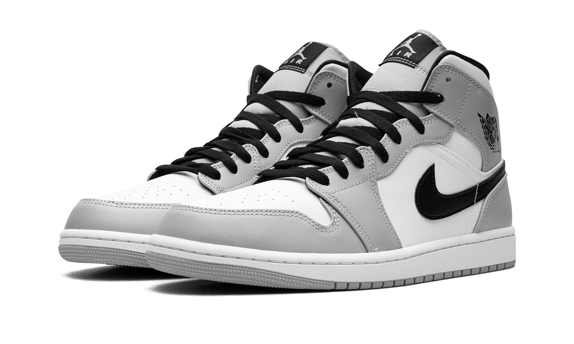 Air Jordan 1 Mid "Light smoke grey" 554724 092