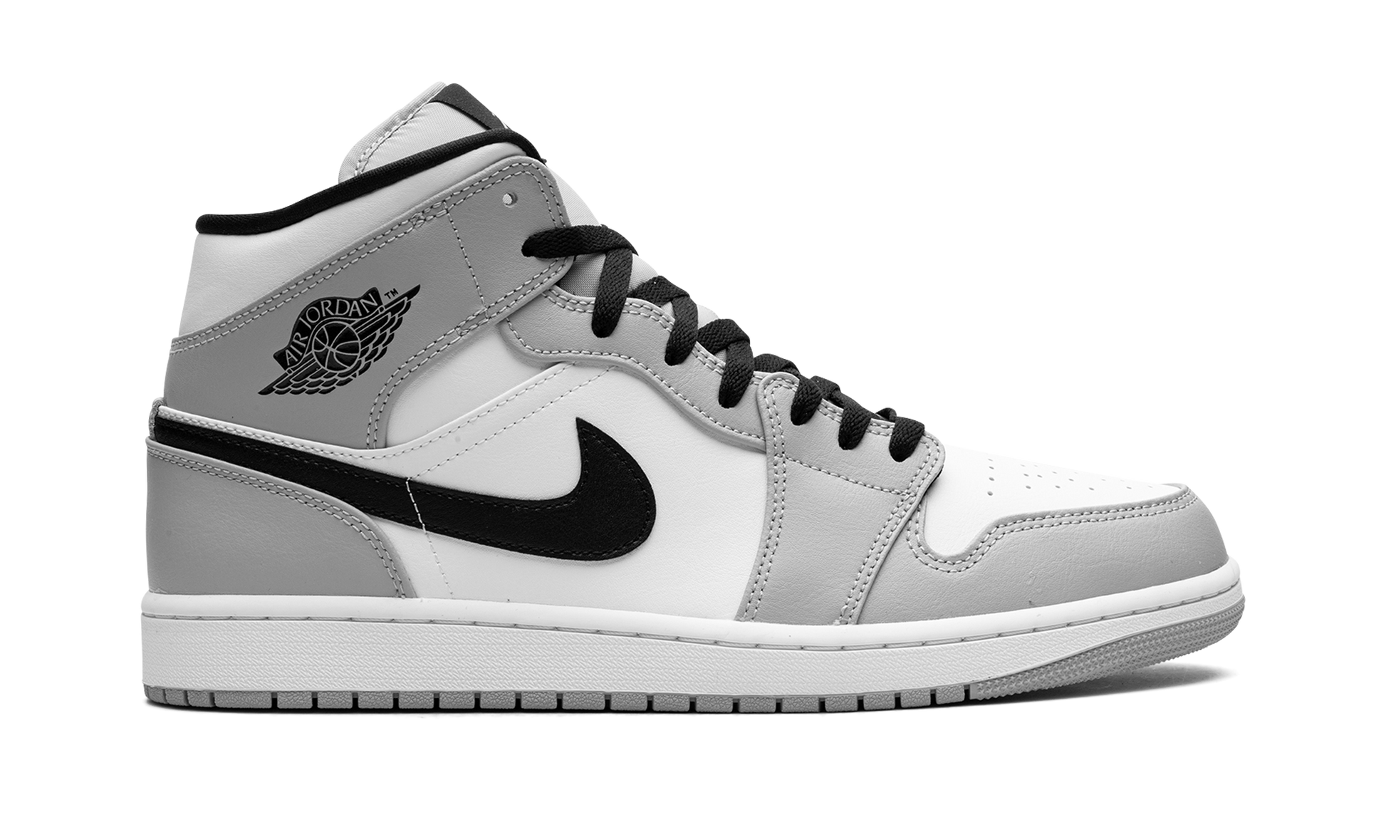 Air Jordan 1 Mid "Light smoke grey" 554724 092
