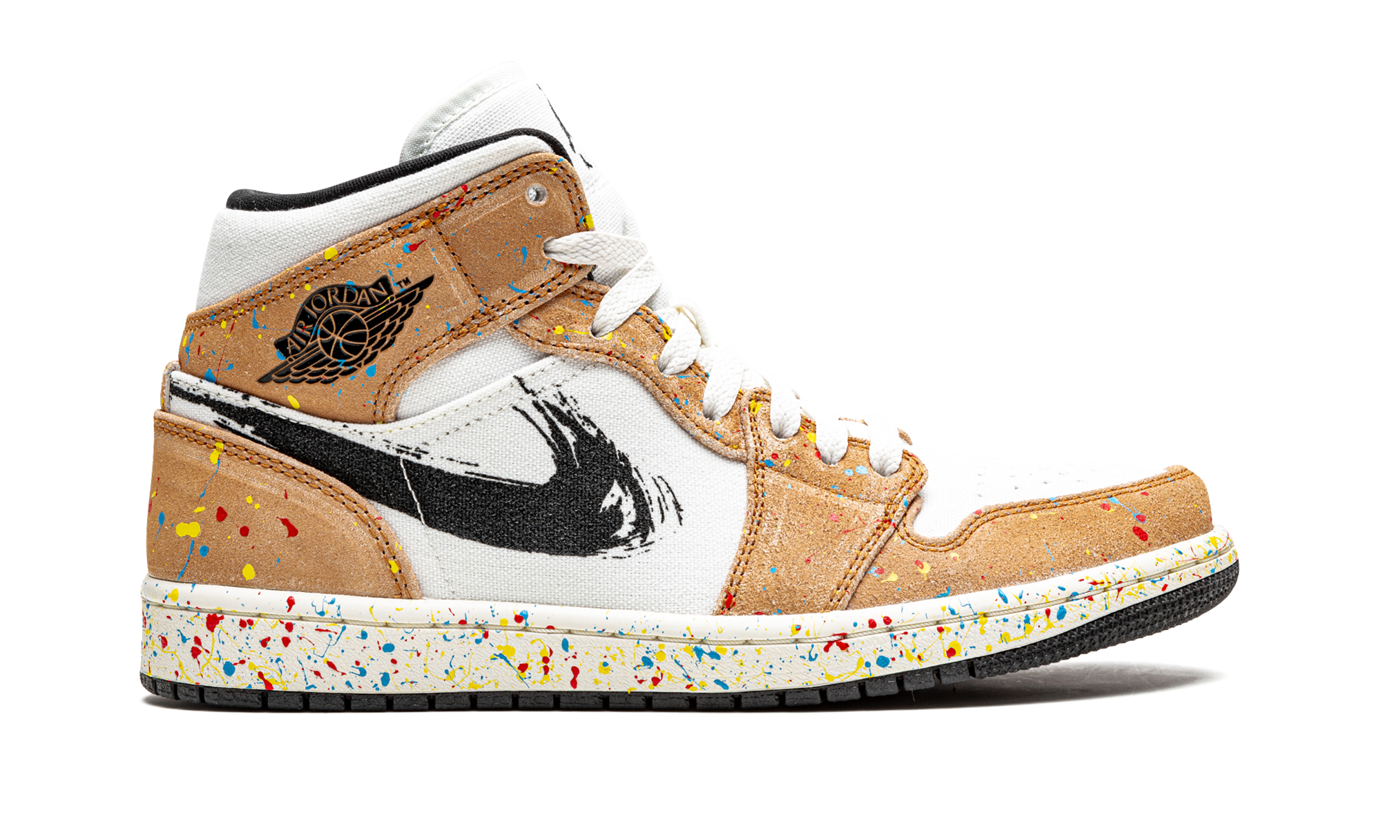 Air Jordan 1 Mid Se "Brushstroke" DA8005 100