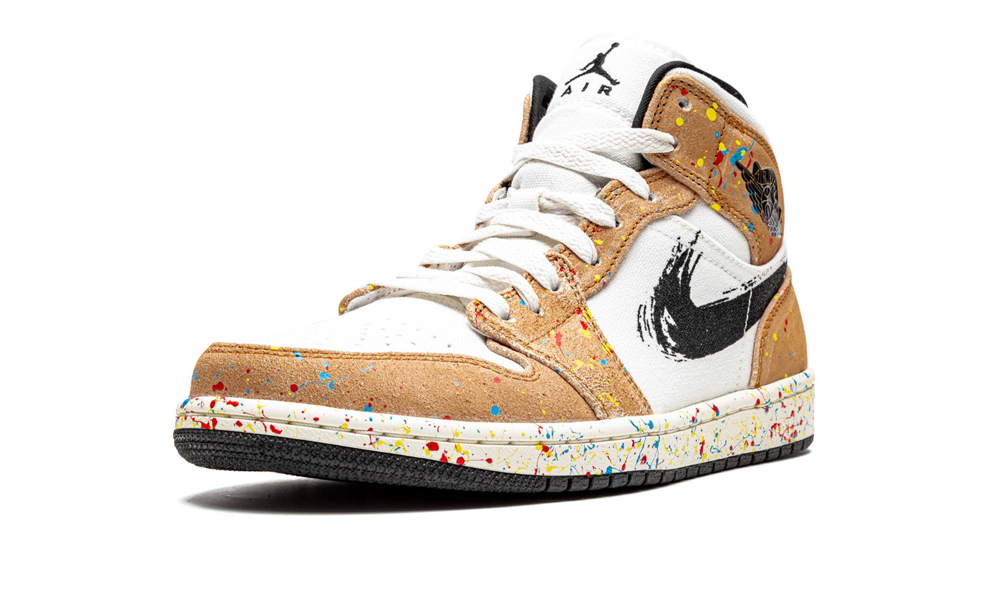 Air Jordan 1 Mid Se "Brushstroke" DA8005 100