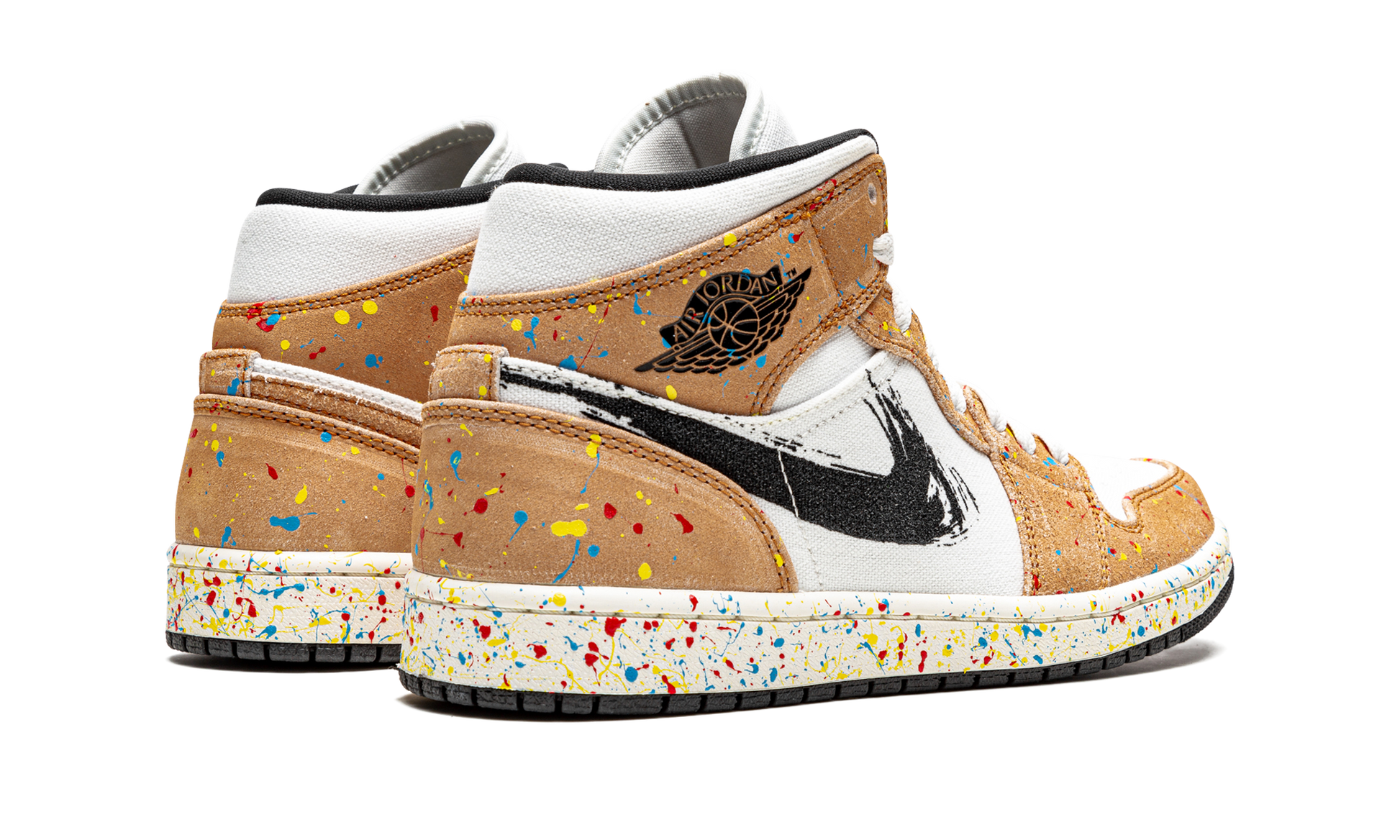 Air Jordan 1 Mid Se "Brushstroke" DA8005 100