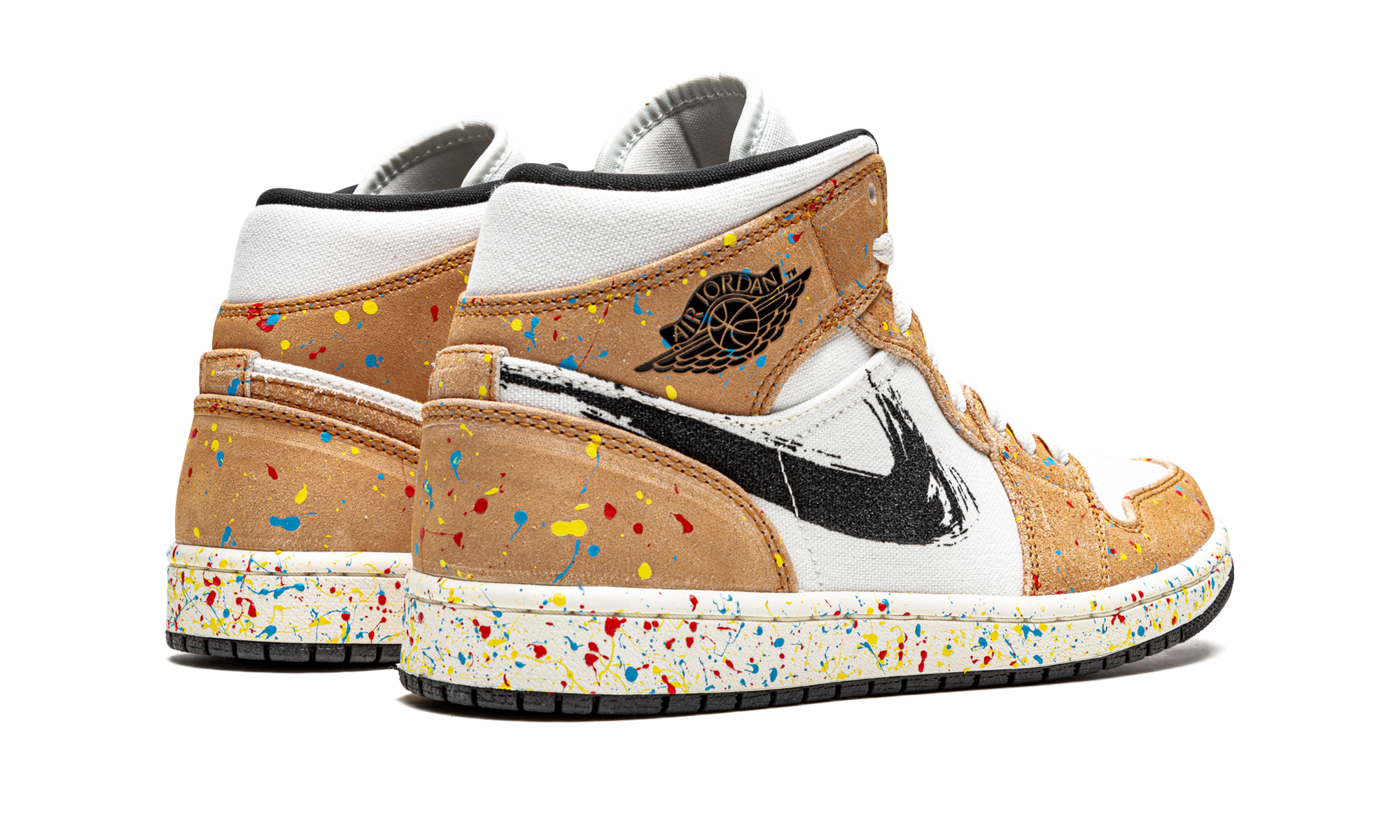Air Jordan 1 Mid Se "Brushstroke" DA8005 100