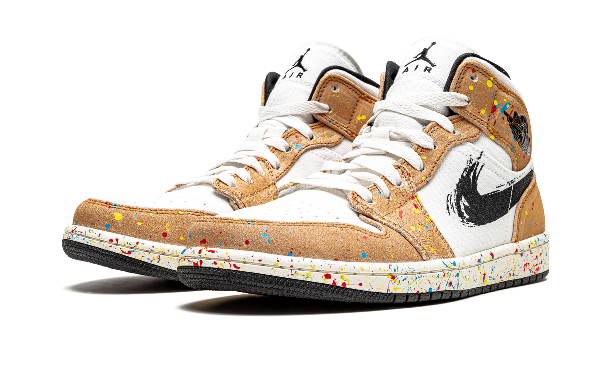 Air Jordan 1 Mid Se "Brushstroke" DA8005 100