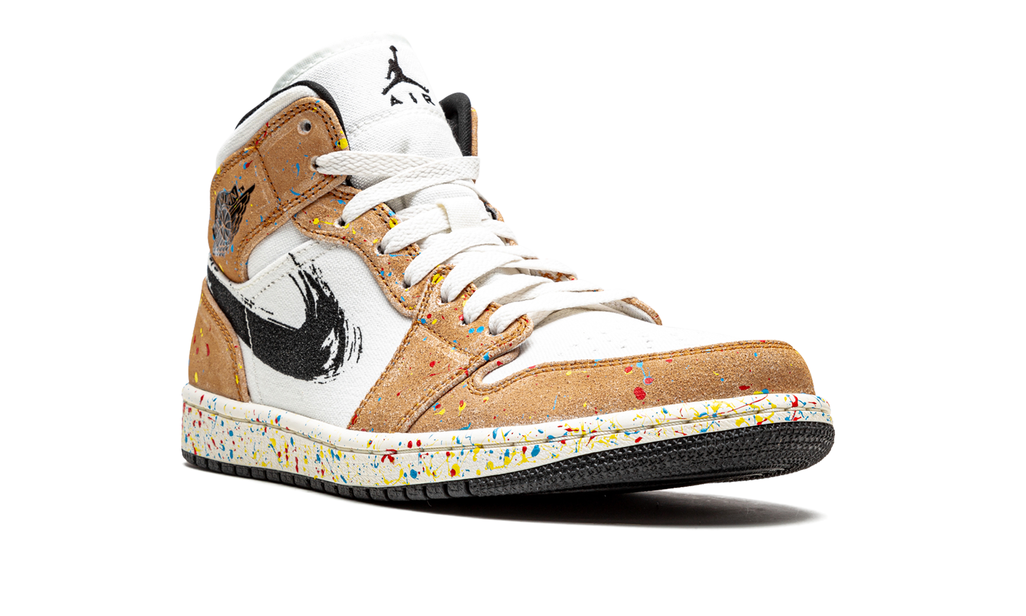 Air Jordan 1 Mid Se "Brushstroke" DA8005 100