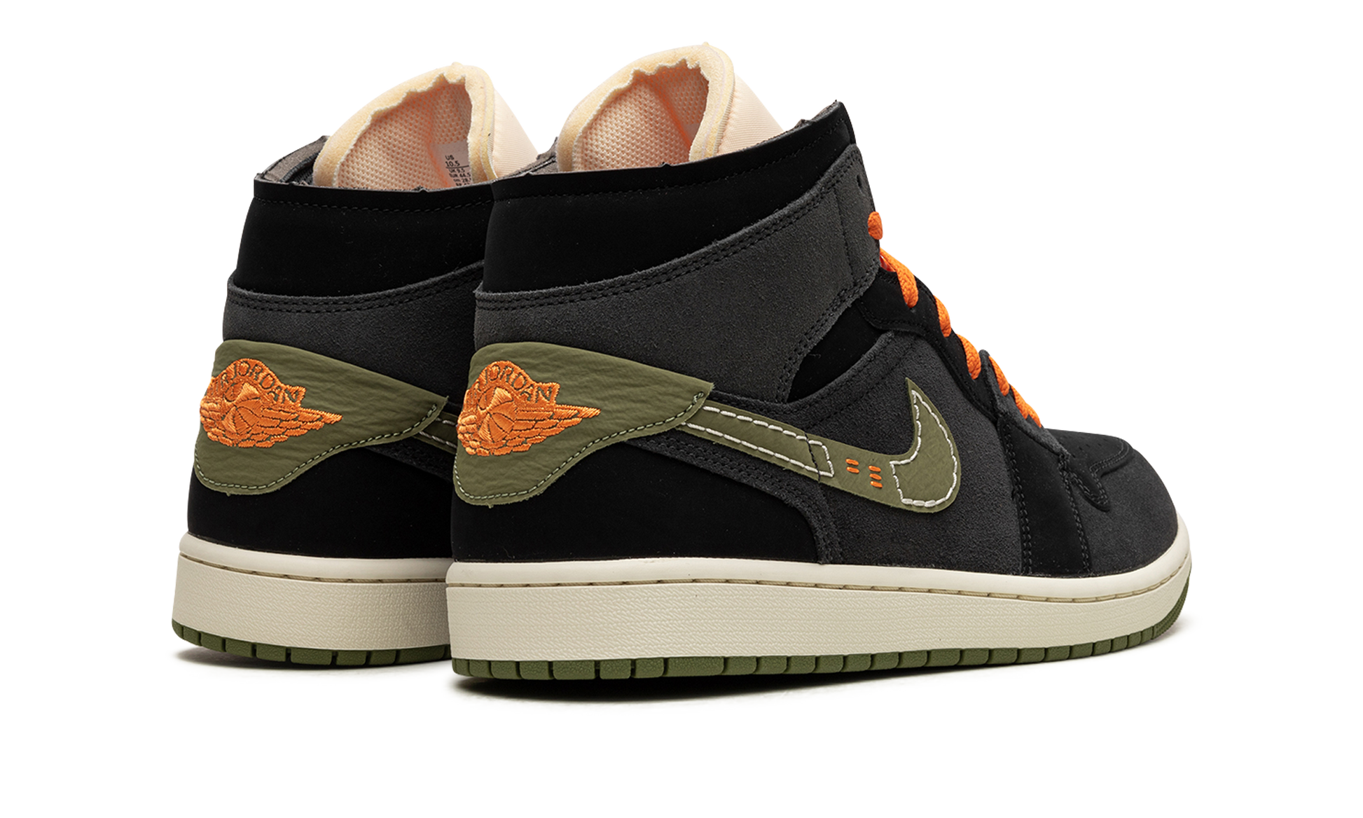 Air Jordan 1 Mid Se Craft "Anthracite light olive" FD6817 003
