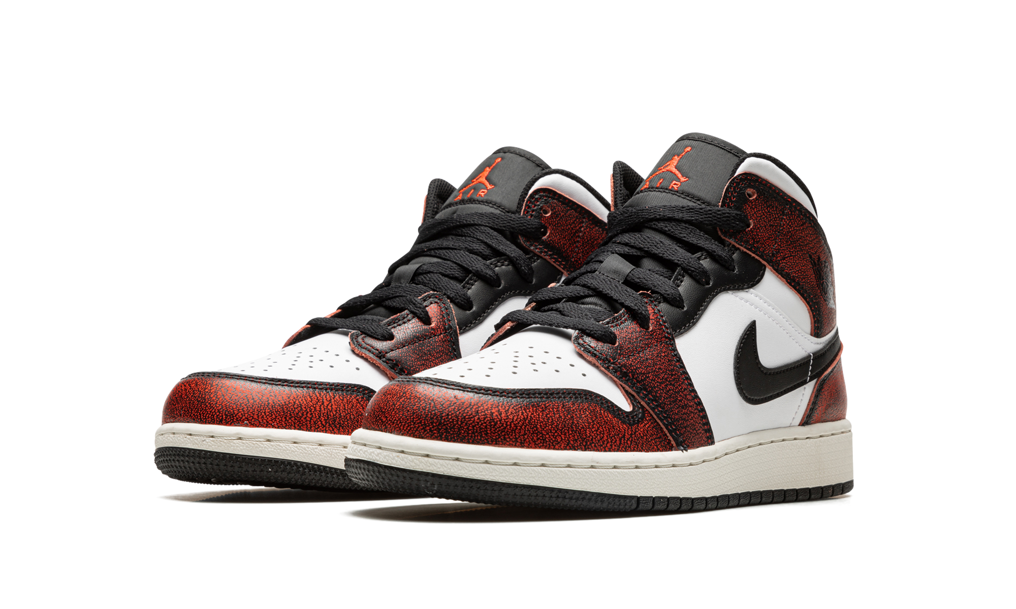 Air Jordan 1 Mid Se GS "Infrared" FB0568 006