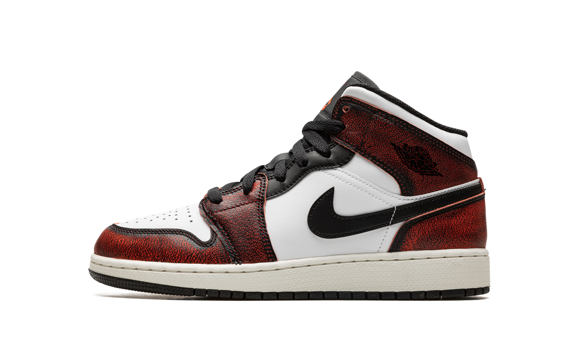 Air Jordan 1 Mid Se GS "Infrared" FB0568 006