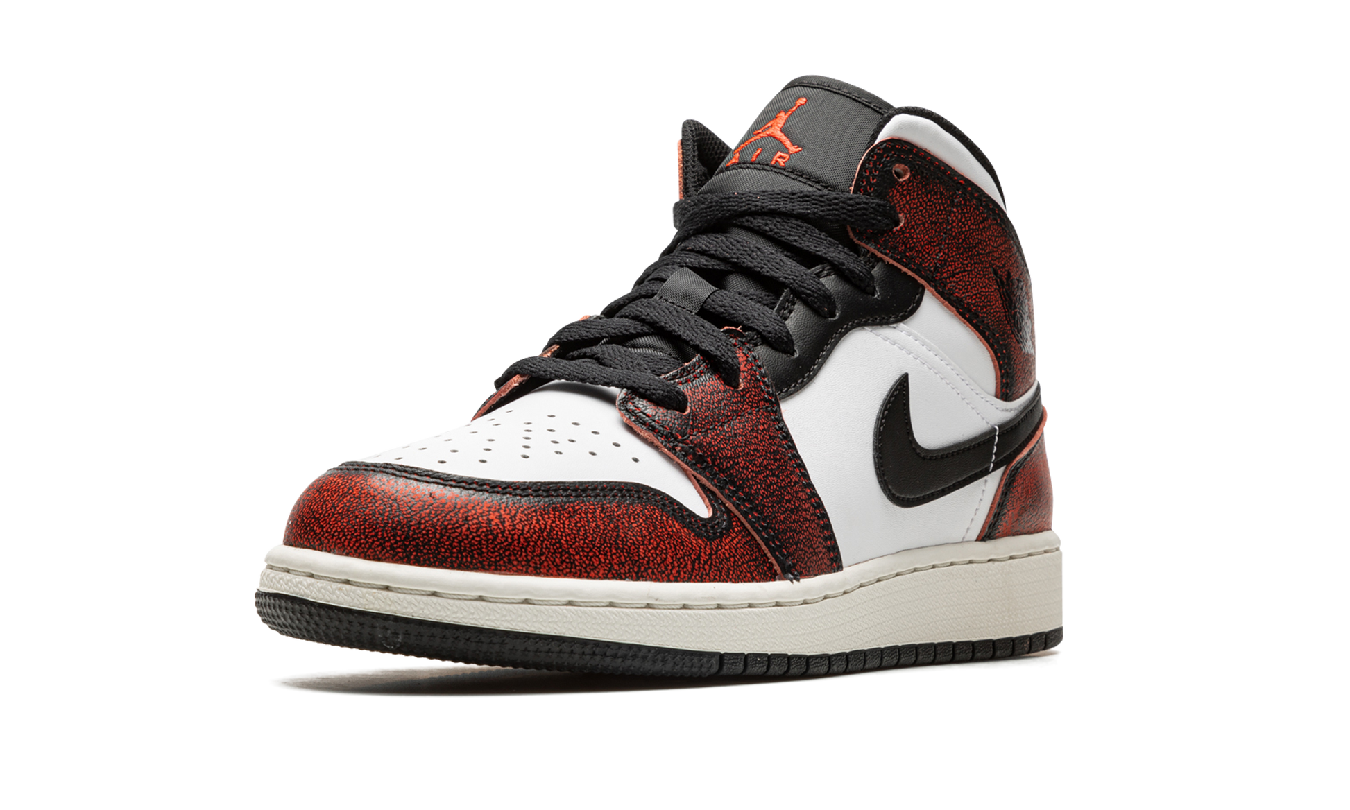 Air Jordan 1 Mid Se GS "Infrared" FB0568 006