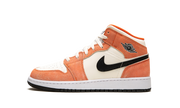 Air Jordan 1 Mid Se GS "Orange suede" DV1336 800