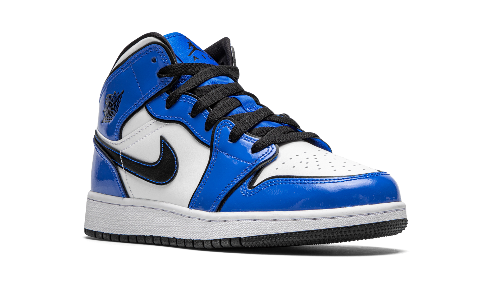 Air Jordan 1 Mid Se GS "Signal blue" BQ6931 402