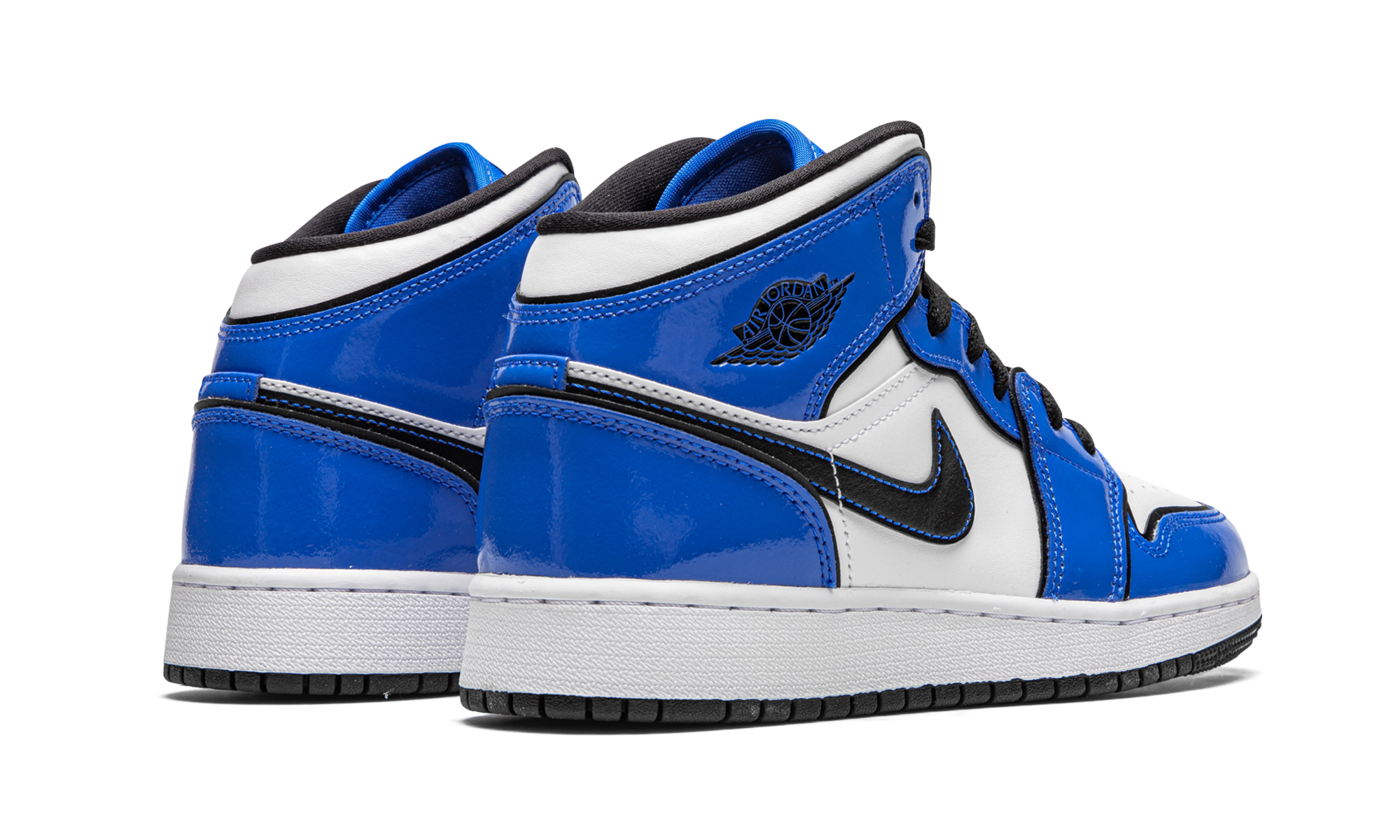 Air Jordan 1 Mid Se GS "Signal blue" BQ6931 402
