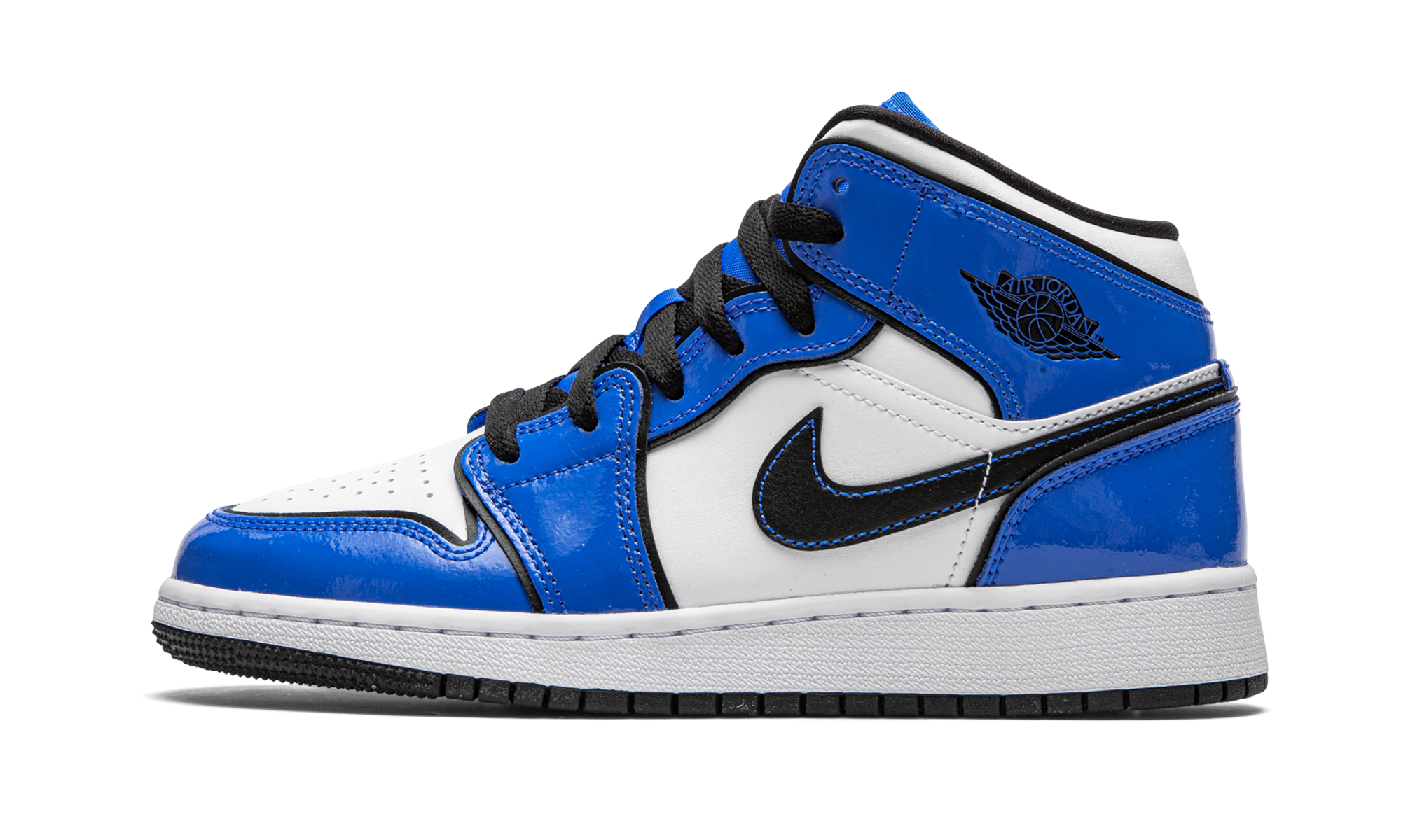 Air Jordan 1 Mid Se GS "Signal blue" BQ6931 402