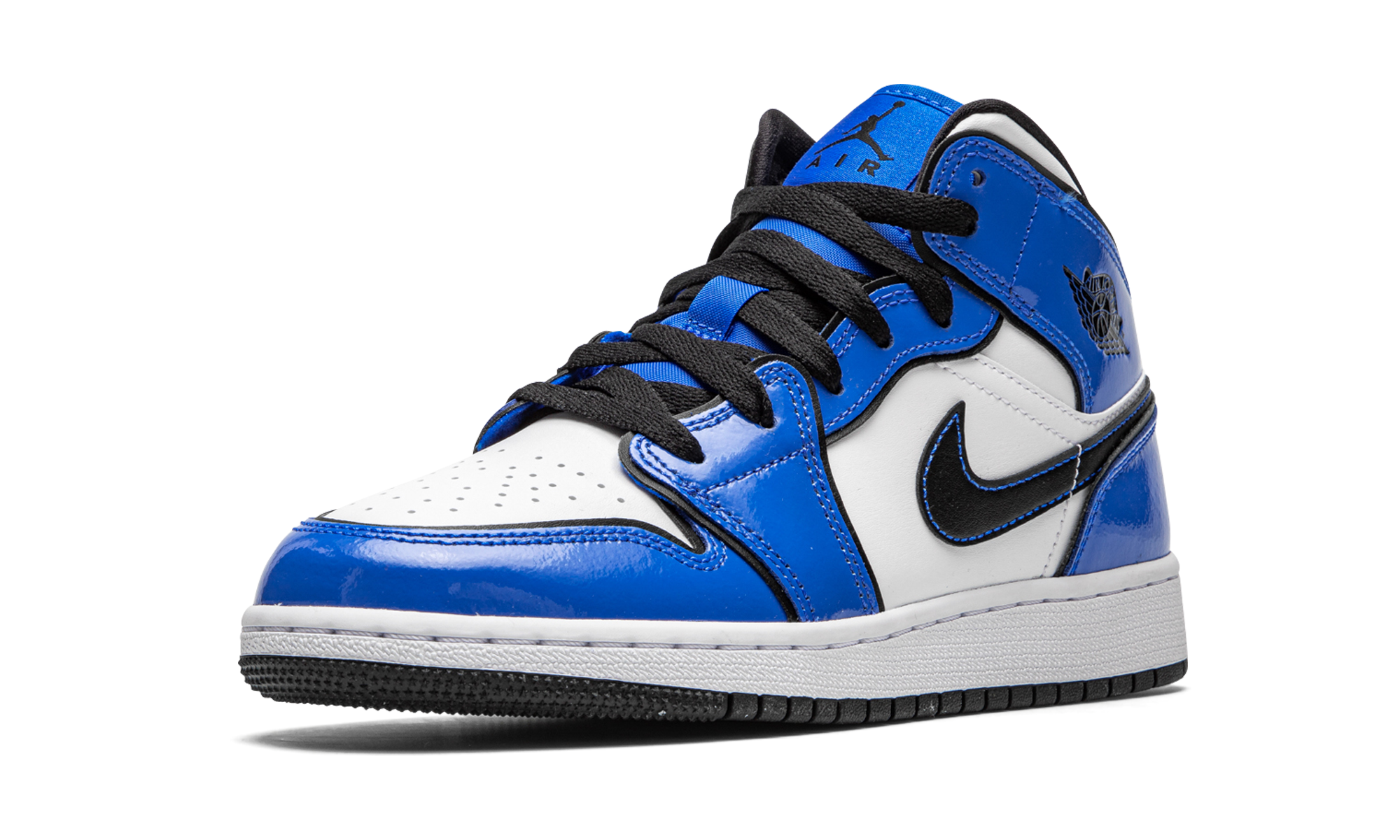 Air Jordan 1 Mid Se GS "Signal blue" BQ6931 402