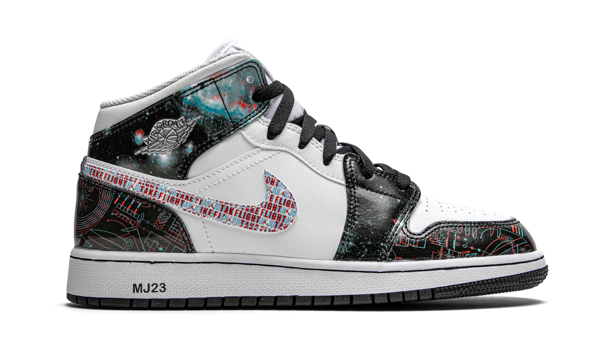 Air Jordan 1 Mid Se GS "Take flight" BQ6931 114