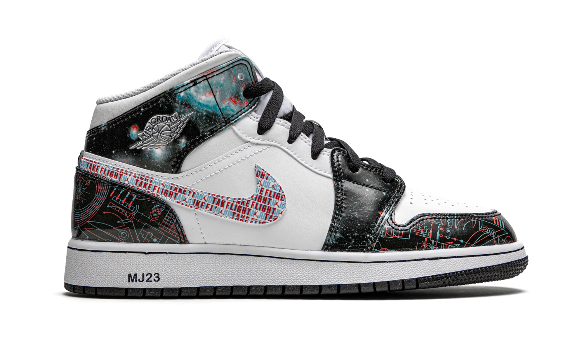 Air Jordan 1 Mid Se GS "Take flight" BQ6931 114