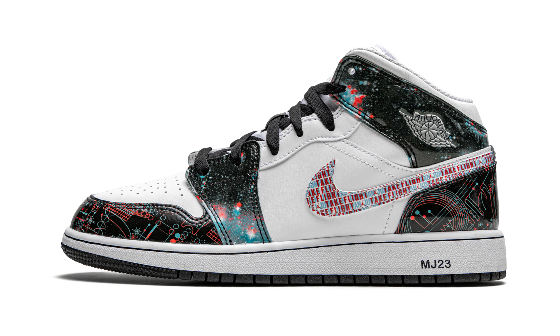 Air Jordan 1 Mid Se GS "Take flight" BQ6931 114