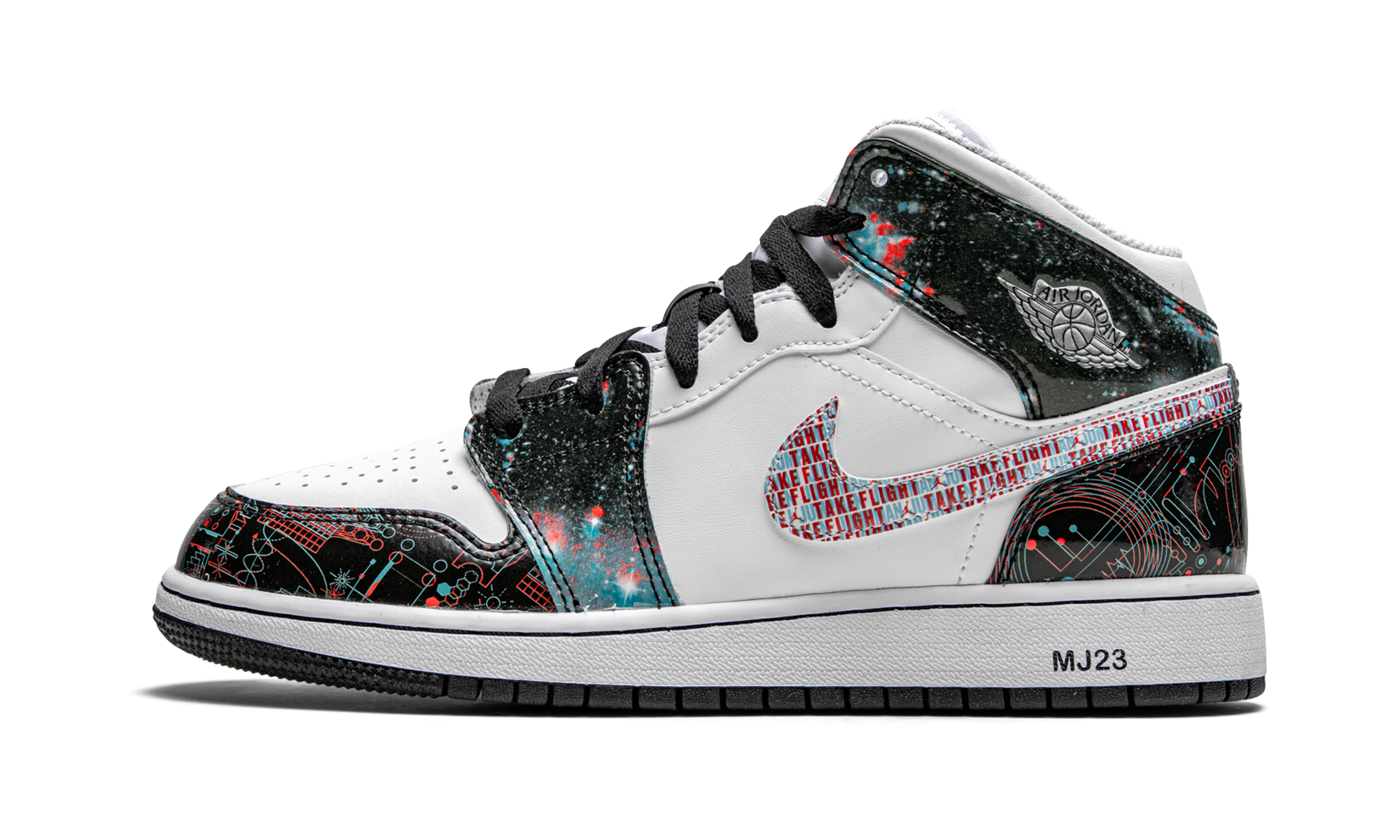 Air Jordan 1 Mid Se GS "Take flight" BQ6931 114