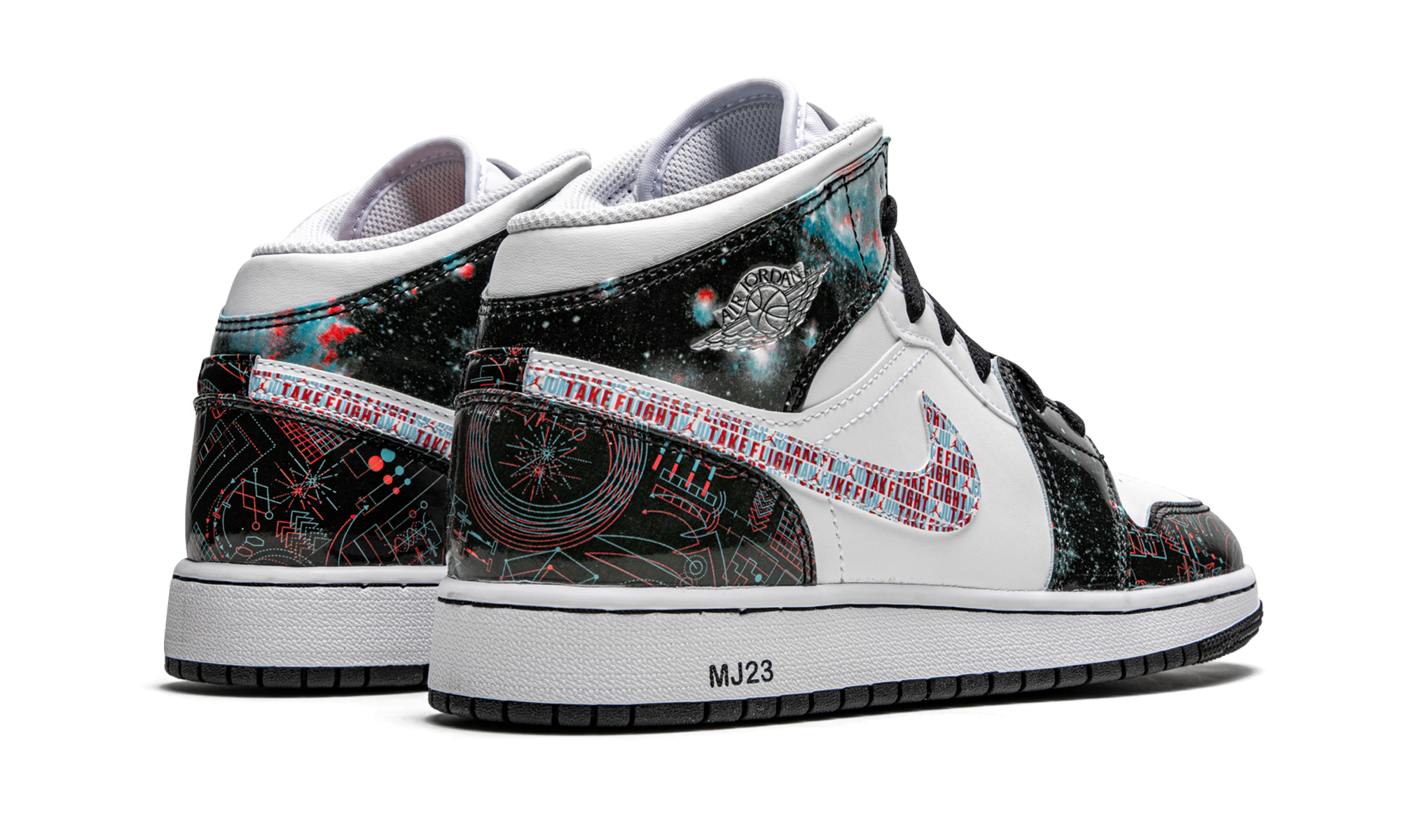Air Jordan 1 Mid Se GS "Take flight" BQ6931 114