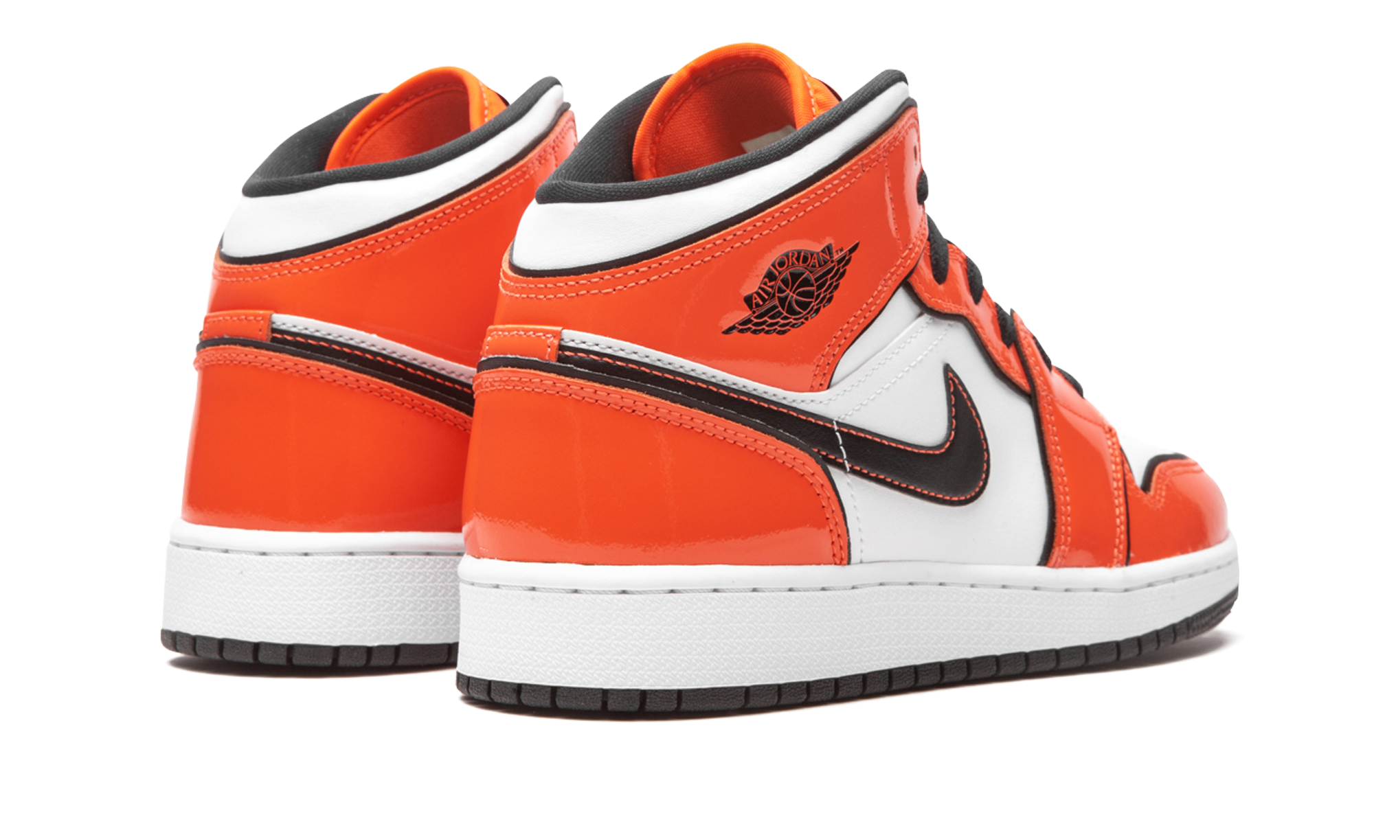 Air Jordan 1 Mid Se GS "Turf orange" BQ6931 802